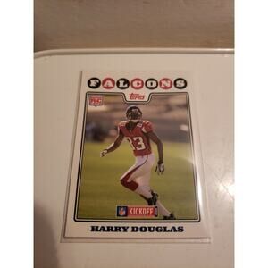 Harry Douglas 2008 Topps #191 - Rookie Card - Atlanta Falcons - NFL